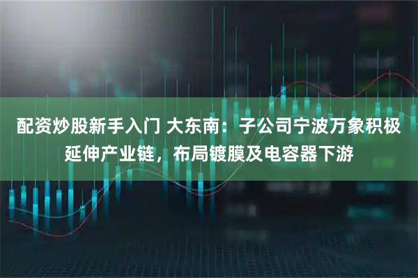 配资炒股新手入门 大东南：子公司宁波万象积极延伸产业链，布局镀膜及电容器下游
